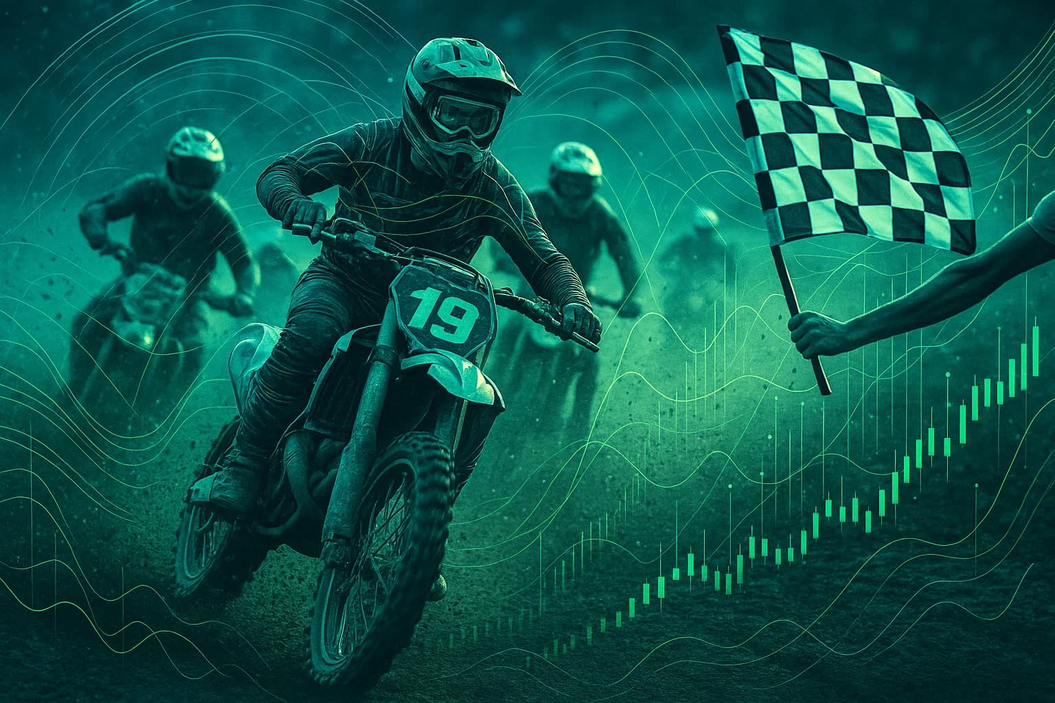 Motocross Racing Action